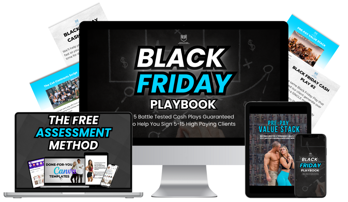 Black Friday Playbook MockUps Black Friday Playbook MockUps